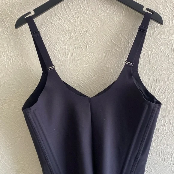 NEW Honeylove SuperPower Mid Thigh Short Bodysuit, Black Runway Size XL - Picture 11 of 15